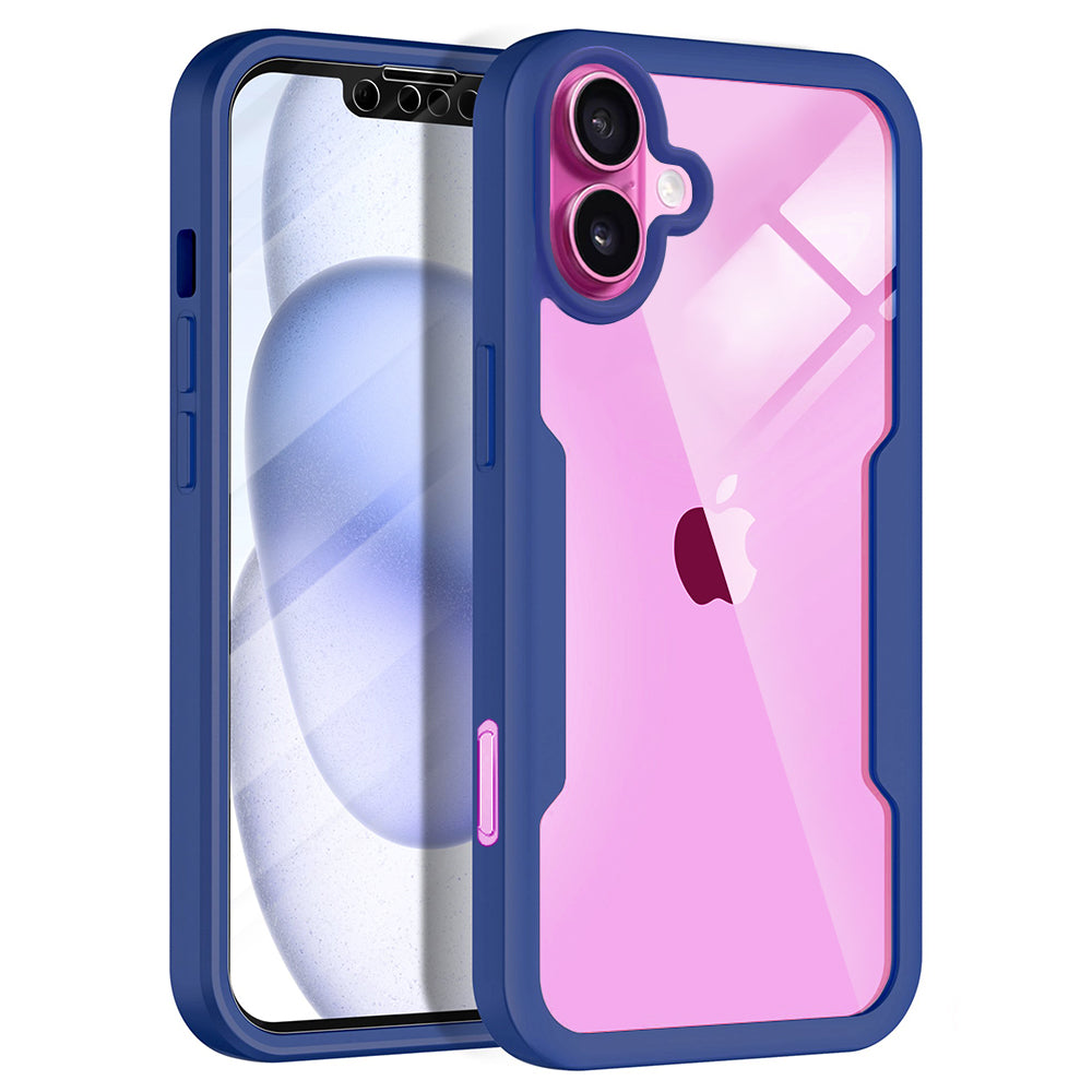 Funda para Apple iPhone 16 Plus, Techsuit, ColorVerse 360, Azul