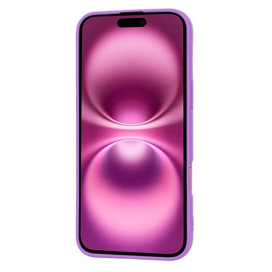 Funda para Apple iPhone 16 Plus, Techsuit, SoftFlex, Morado
