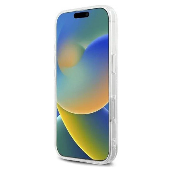 Funda para Apple iPhone 16 Pro, Karl Lagerfeld, IML Rhinestones Karl's Head, Transparente