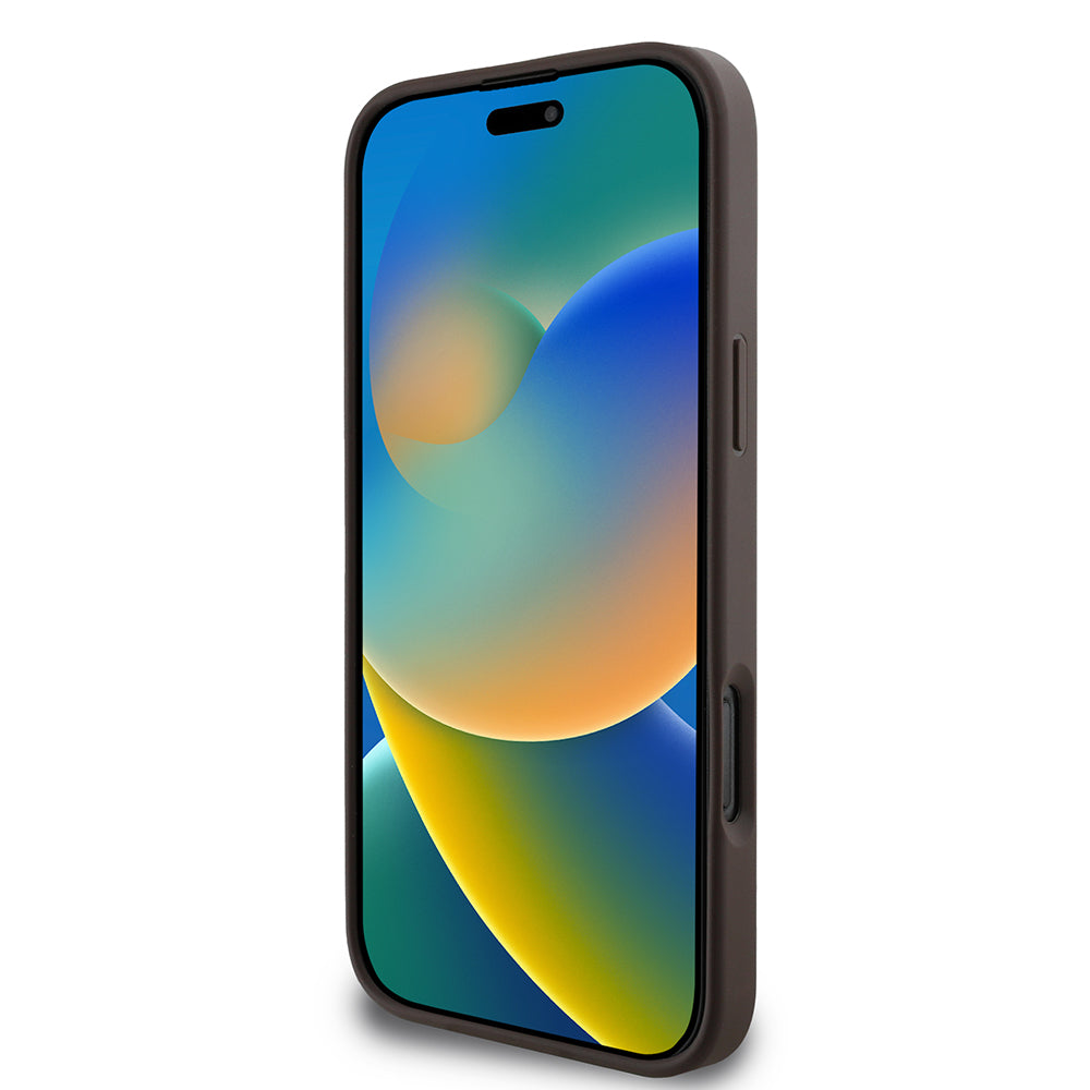 Funda para Apple iPhone 16 Pro Max, Guess, 4G Classic, Negra