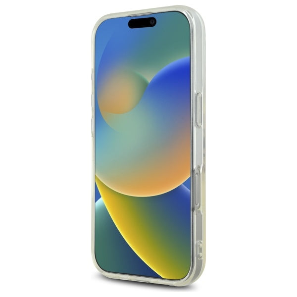 Funda para Apple iPhone 16 Pro Max, Guess, IML Heart, Transparenta