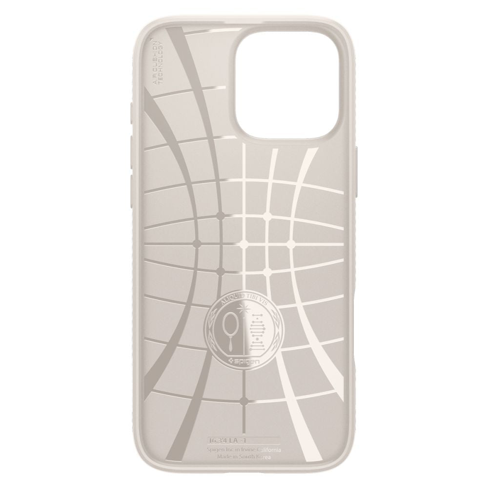 Funda para Apple iPhone 16 Pro Max, Spigen, Liquid Air, Beige