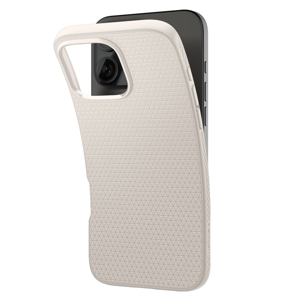 Funda para Apple iPhone 16 Pro Max, Spigen, Liquid Air, Beige