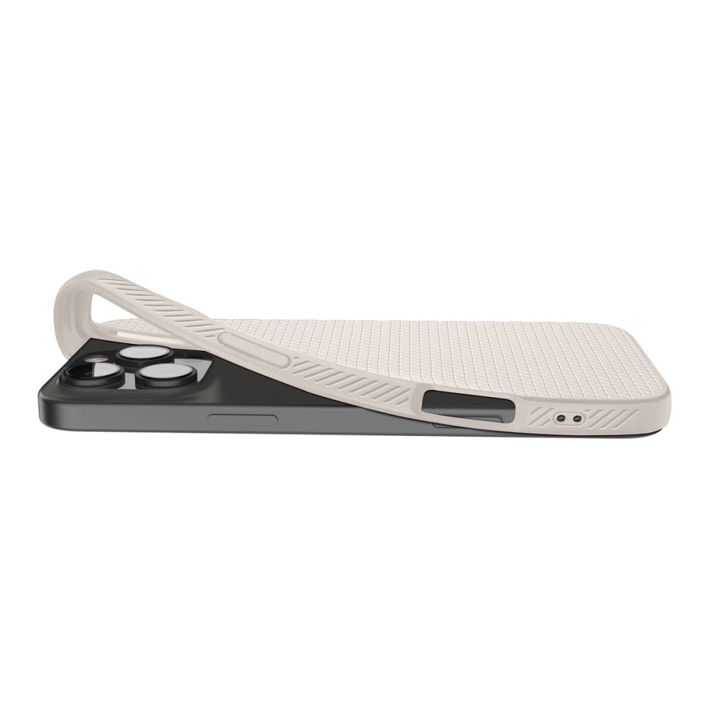 Funda para Apple iPhone 16 Pro Max, Spigen, Liquid Air, Beige