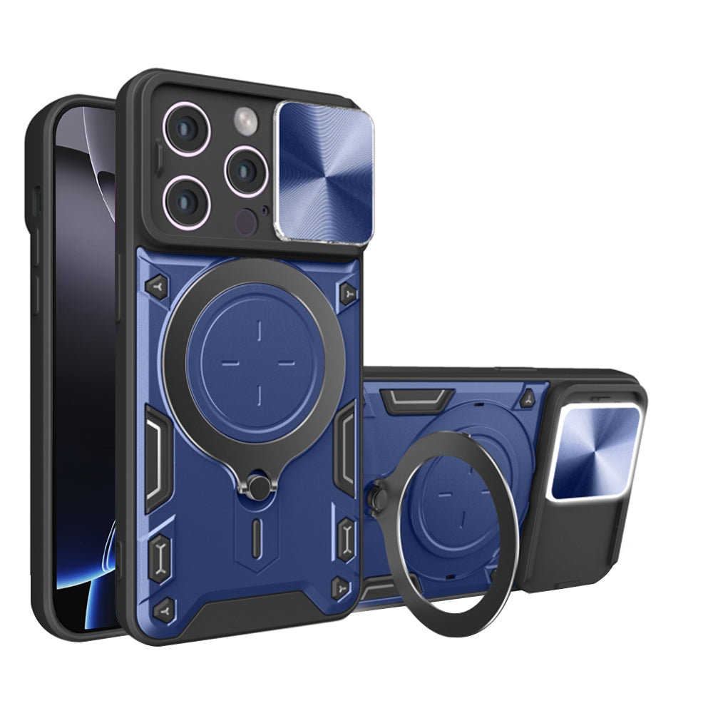 Funda para Apple iPhone 16 Pro Max, Techsuit, CamGuard Pro, Azul