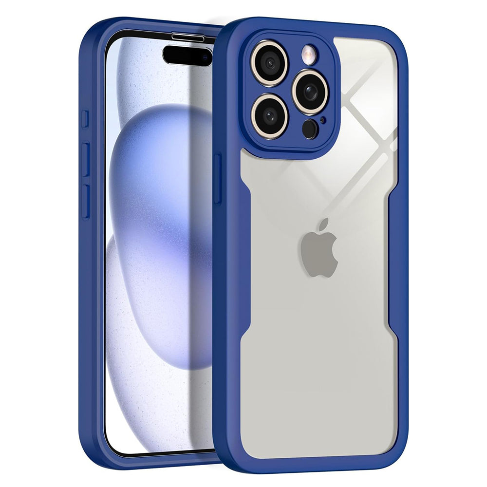 Funda para Apple iPhone 16 Pro Max, Techsuit, ColorVerse 360, Azul