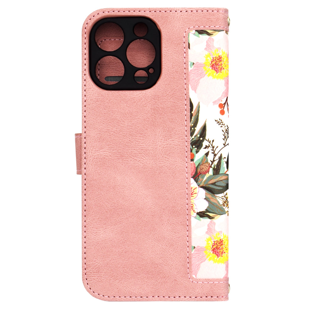 Funda para Apple iPhone 16 Pro Max, Techsuit, FlipCraft, Rosa