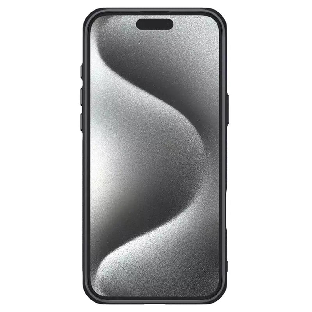 Funda para Apple iPhone 16 Pro, Nillkin, Iceblade Prop (sin recorte para cámara), Negra