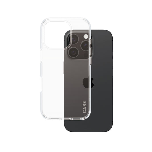 Funda para Apple iPhone 16 Pro, PanzerGlass, Care Urban Combat, Transparente