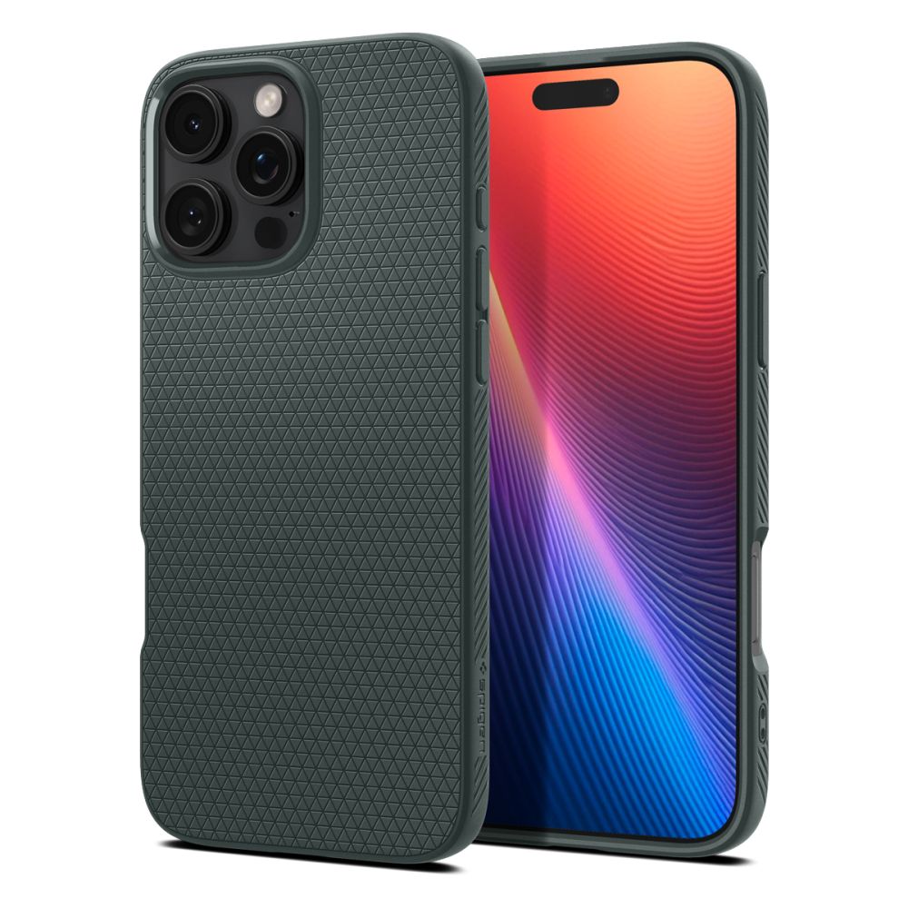 Funda para Apple iPhone 16 Pro, Spigen, Liquid Air, Verde ACS08119