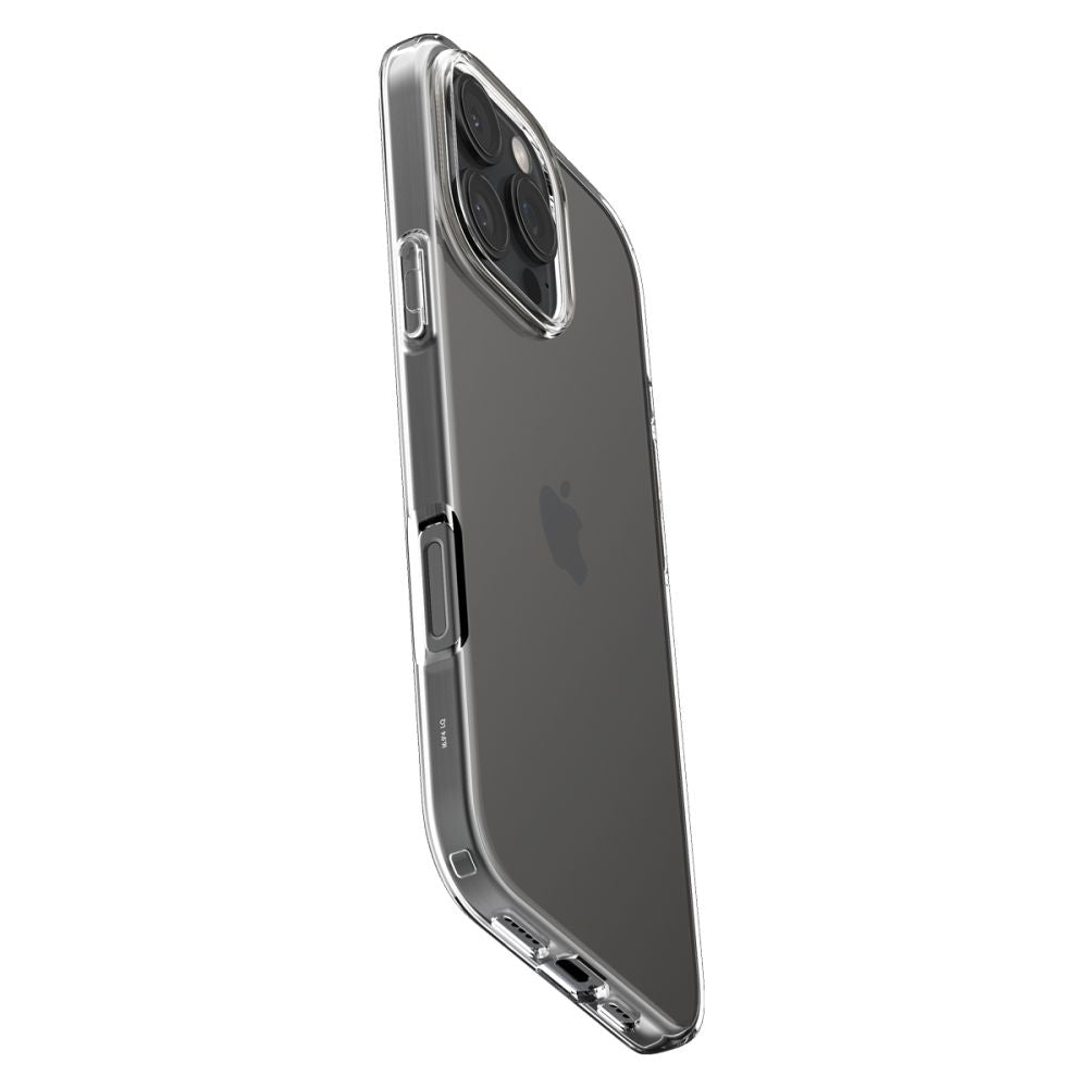 Funda para Apple iPhone 16 Pro, Spigen, Liquid Crystal, Transparente ACS08112