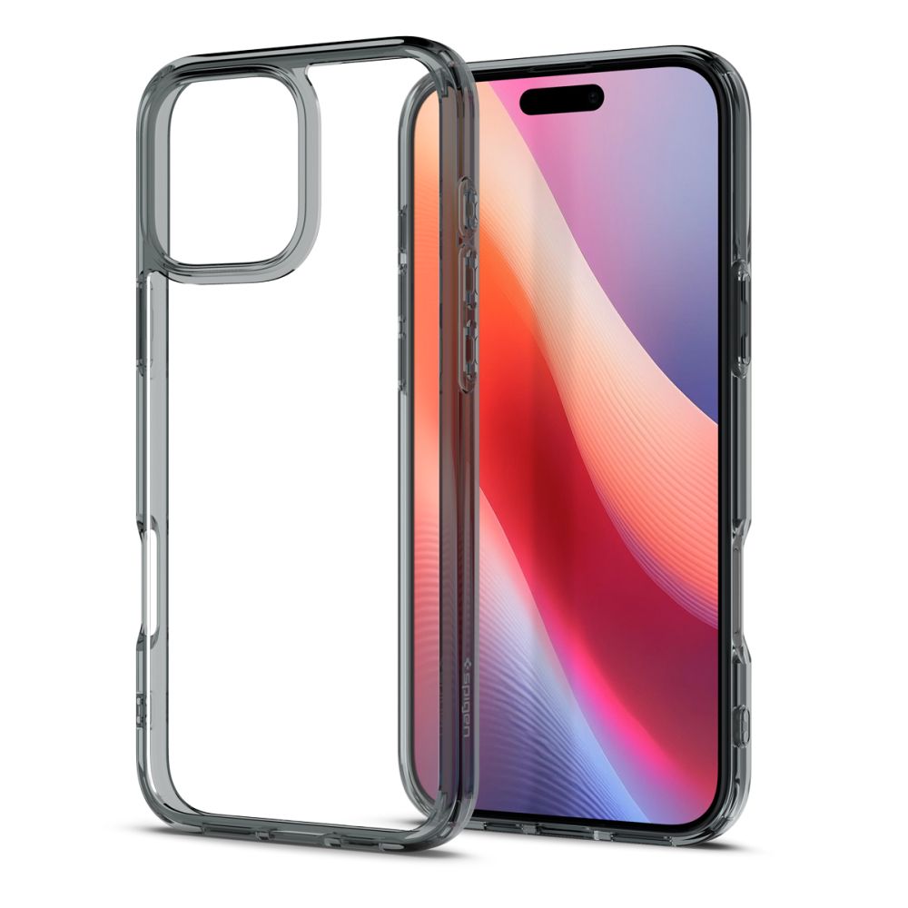 Funda para Apple iPhone 16 Pro, Spigen, Ultra Hybrid, Ahumada ACS08123