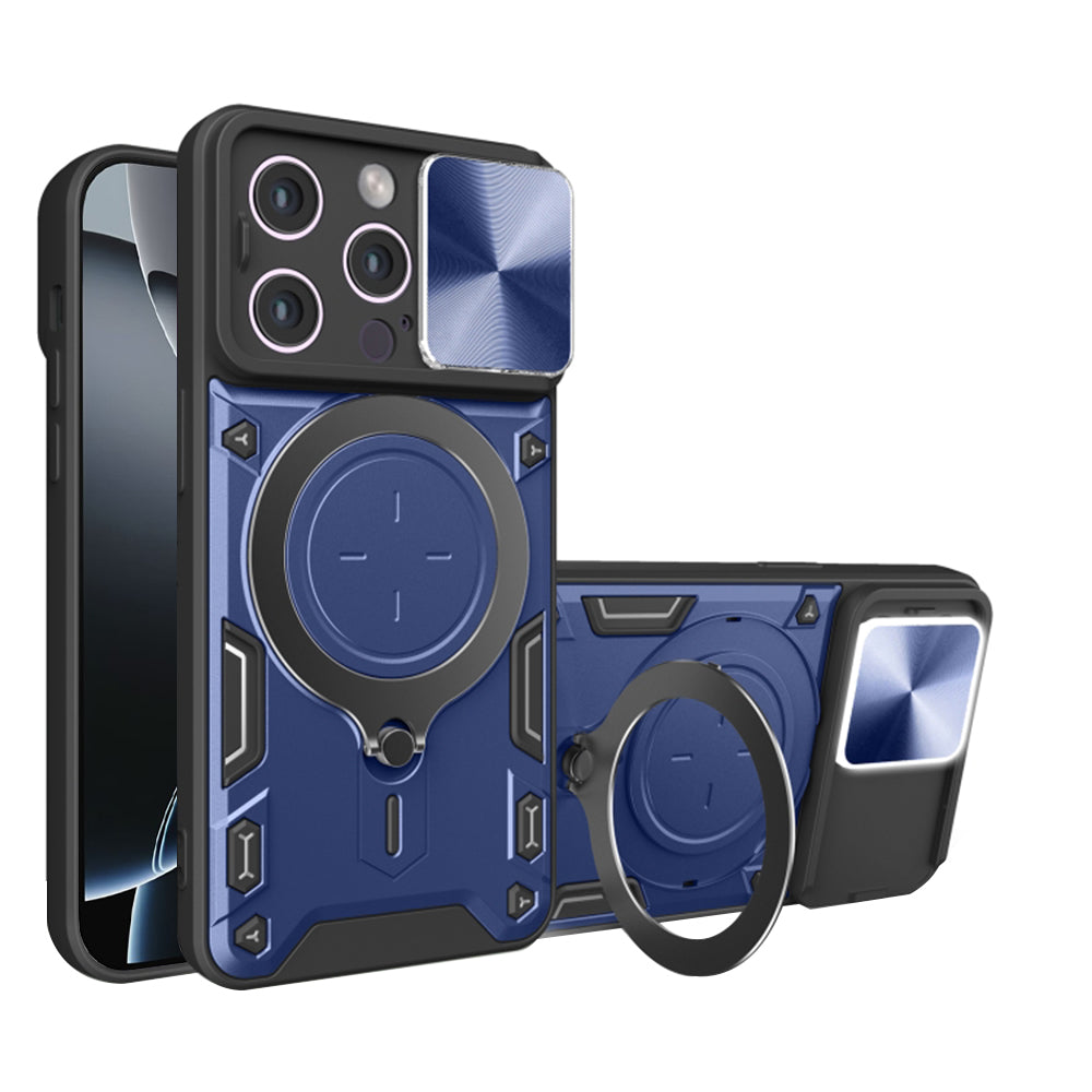Funda para Apple iPhone 16 Pro, Techsuit, CamGuard Pro, Azul