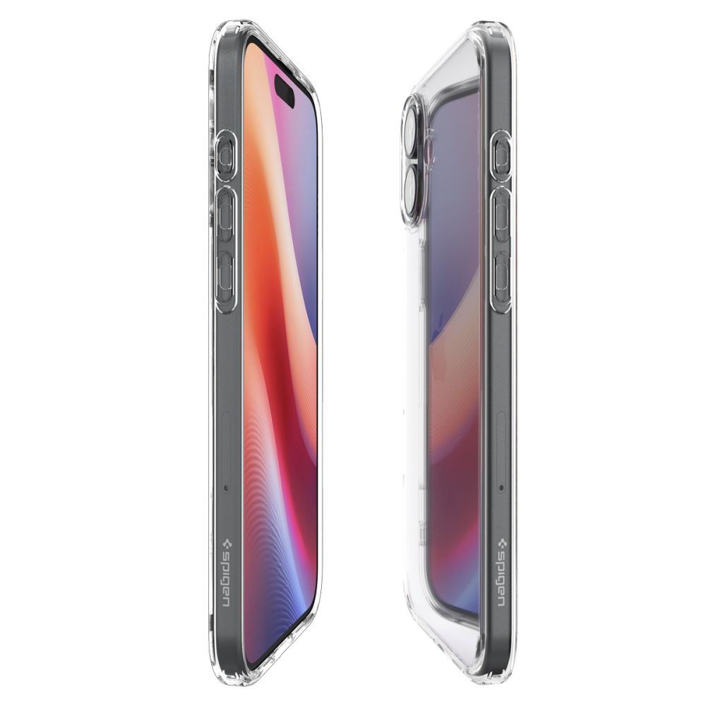 Funda para Apple iPhone 16, Spigen, Ultra Hybrid, Transparente ACS08197