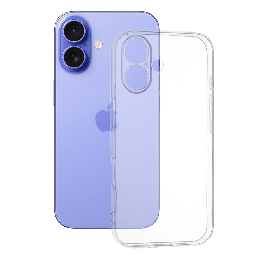 Funda para Apple iPhone 16, Techsuit, Clear, Transparente