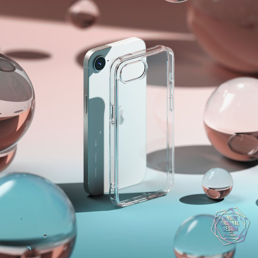 Funda para Apple iPhone 17e / 16e, Ringke, Fusion, Transparente