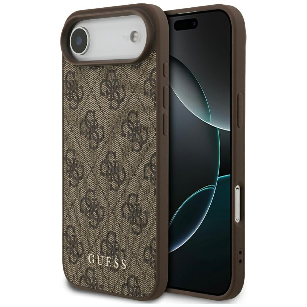 Funda para Apple iPhone 17 Air, Guess, 4G Classic, Marrón