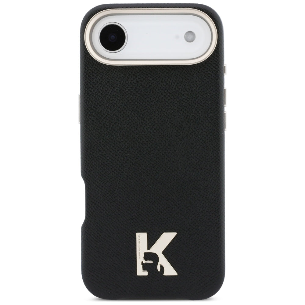 Funda para Apple iPhone 17 Air, Karl Lagerfeld, Karl Head Logo, Negra