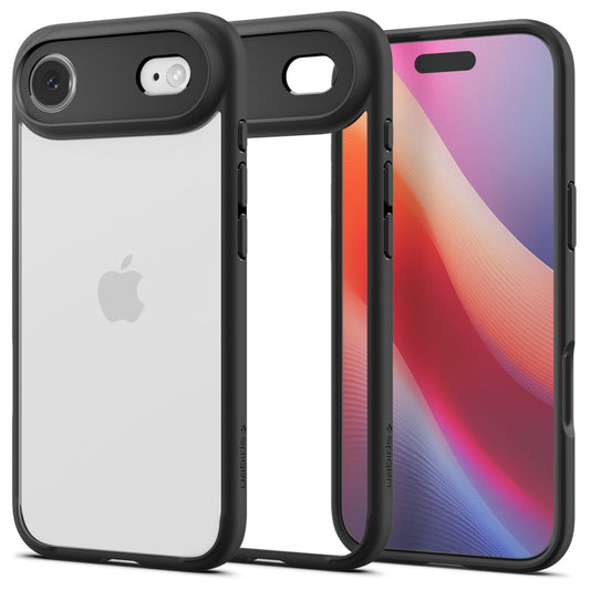 Funda para Apple iPhone 17 Air, Spigen, Ultra Hybrid, Negra Mate