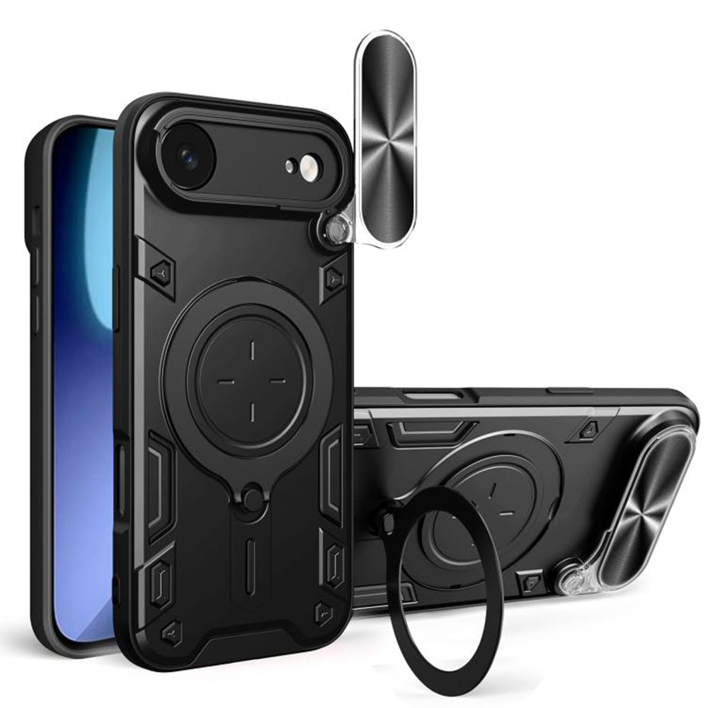 Funda para Apple iPhone 17 Air, Techsuit, CamGuard Pro, Negra