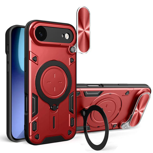 Funda para Apple iPhone 17 Air, Techsuit, CamGuard Pro, Roja