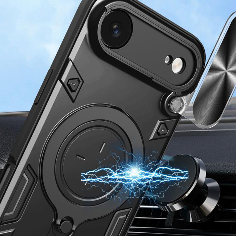 Funda para Apple iPhone 17 Air, Techsuit, CamGuard Pro, Rosa Dorada