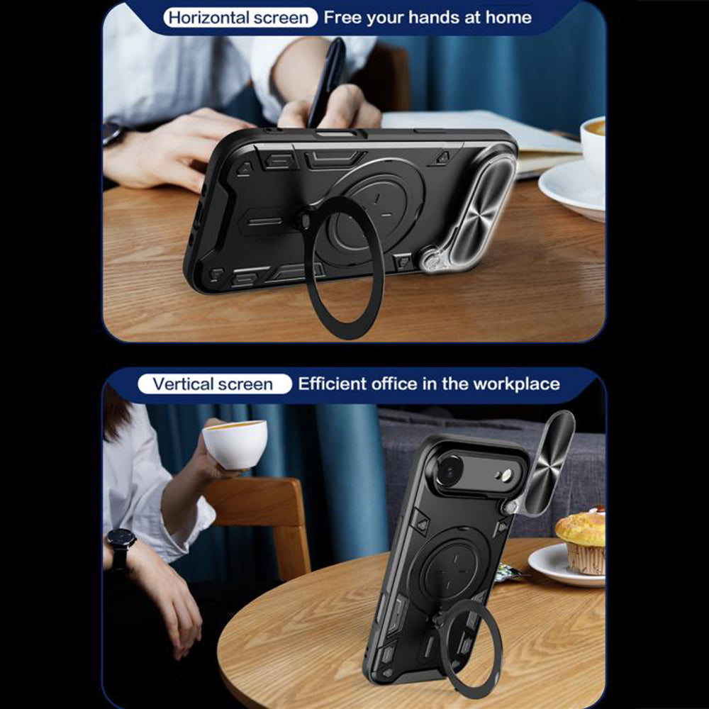 Funda para Apple iPhone 17 Air, Techsuit, CamGuard Pro, Rosa Dorada