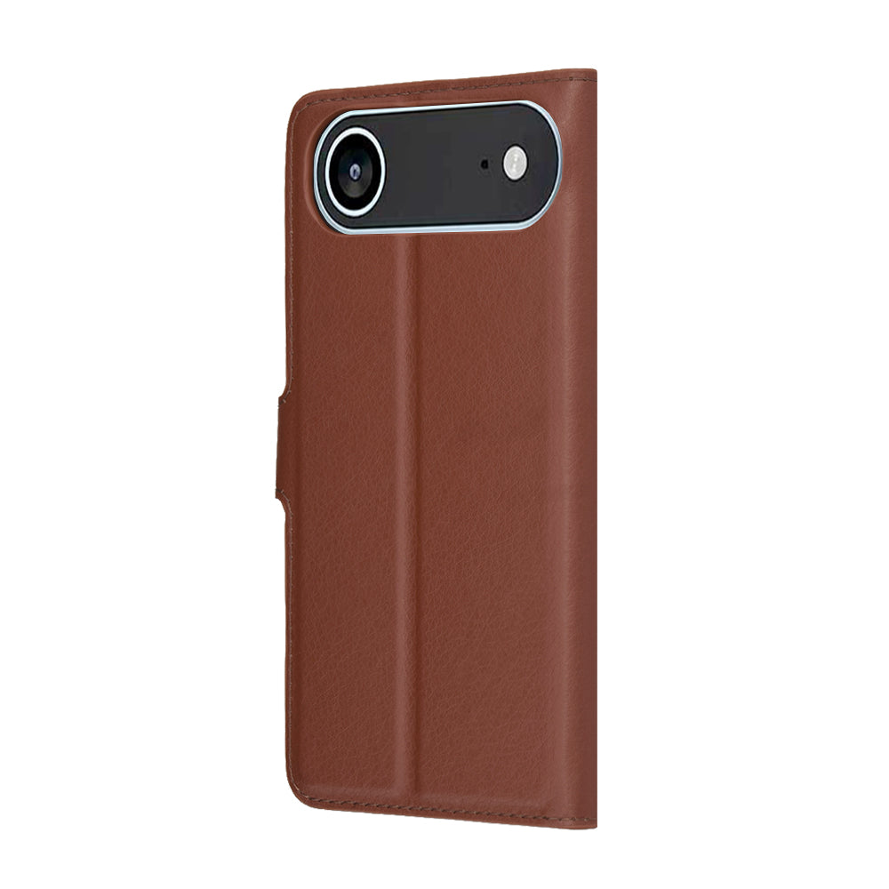 Funda para Apple iPhone 17 Air, Techsuit, Leather Folio, Marrón