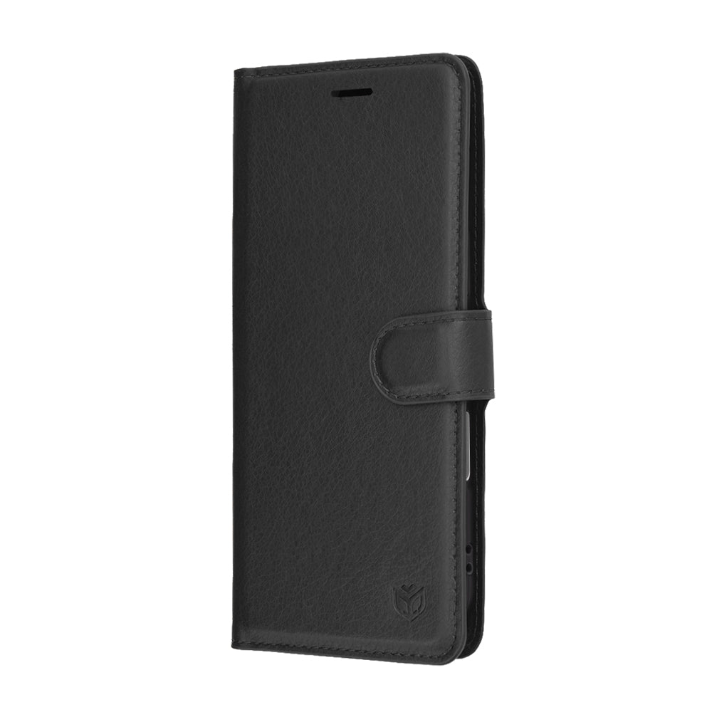 Funda para Apple iPhone 17 Air, Techsuit, Leather Folio, Negra