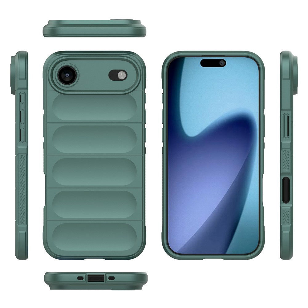 Funda para Apple iPhone 17 Air, Techsuit, Magic Shield, Verde