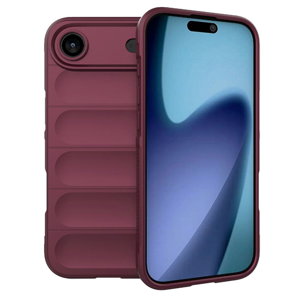 Funda para Apple iPhone 17 Air, Techsuit, Magic Shield, Burdeos