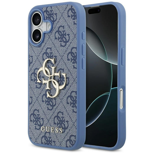 Funda para Apple iPhone 17, Guess, 4G Big Logo, Azul