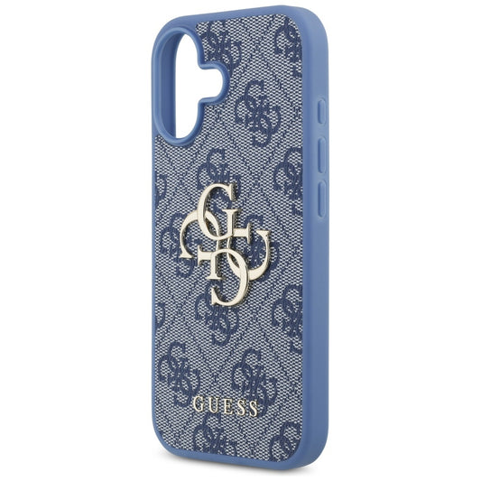 Funda para Apple iPhone 17, Guess, 4G Big Logo, Azul