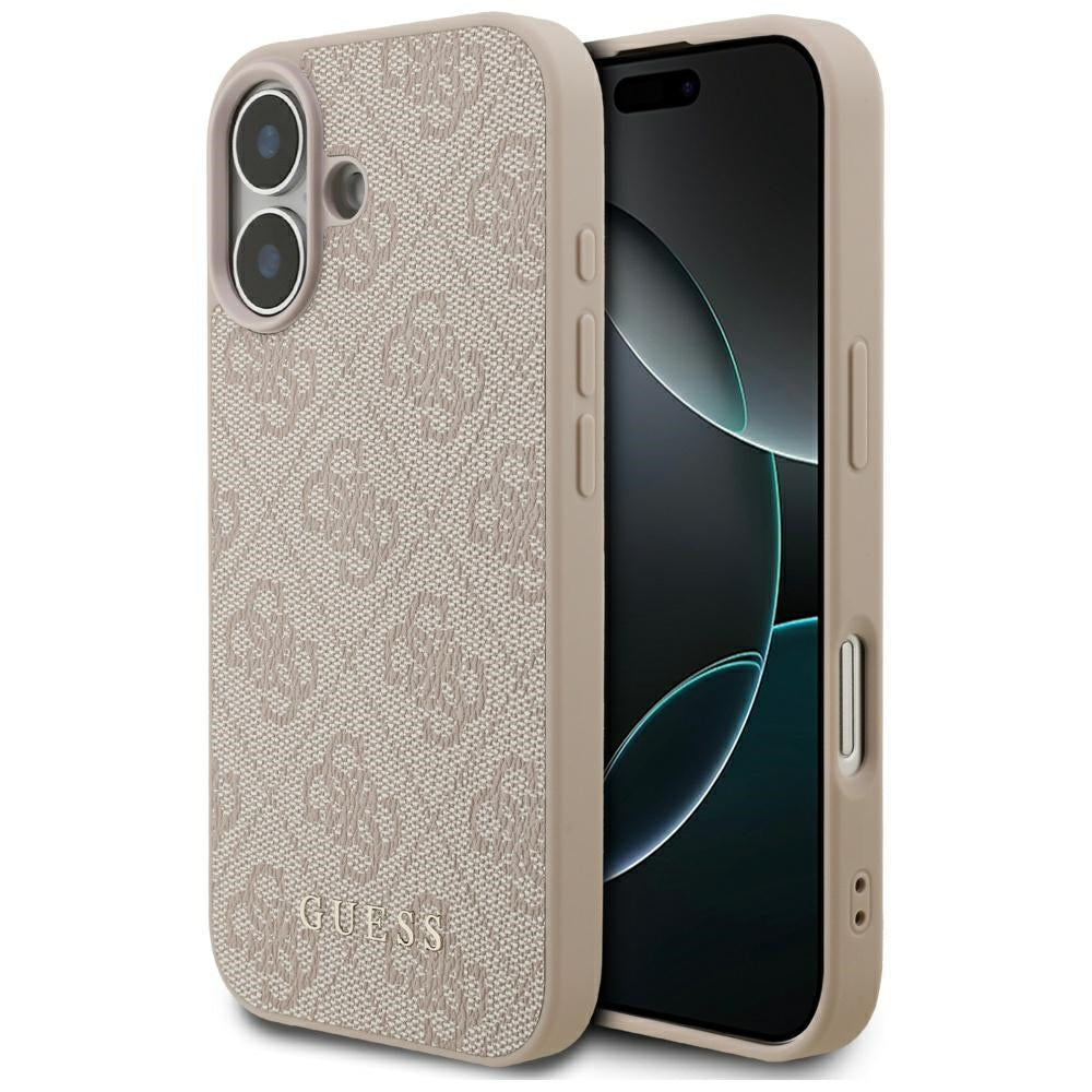 Funda para Apple iPhone 17, Guess, 4G Classic, Rosa
