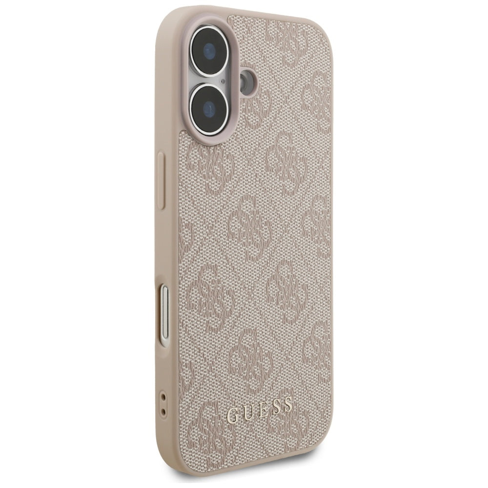 Funda para Apple iPhone 17, Guess, 4G Classic, Rosa