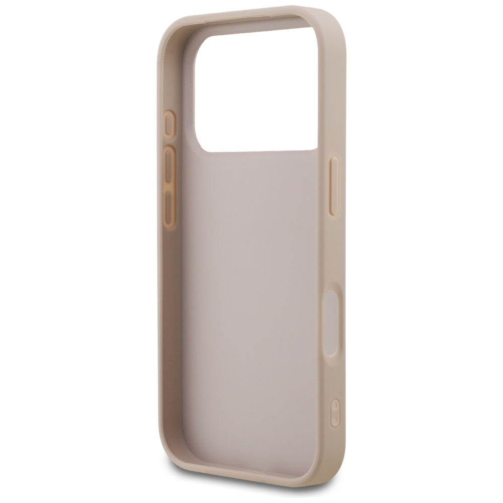 Funda para Apple iPhone 17 Pro, Guess, 4G Classic, Rosa