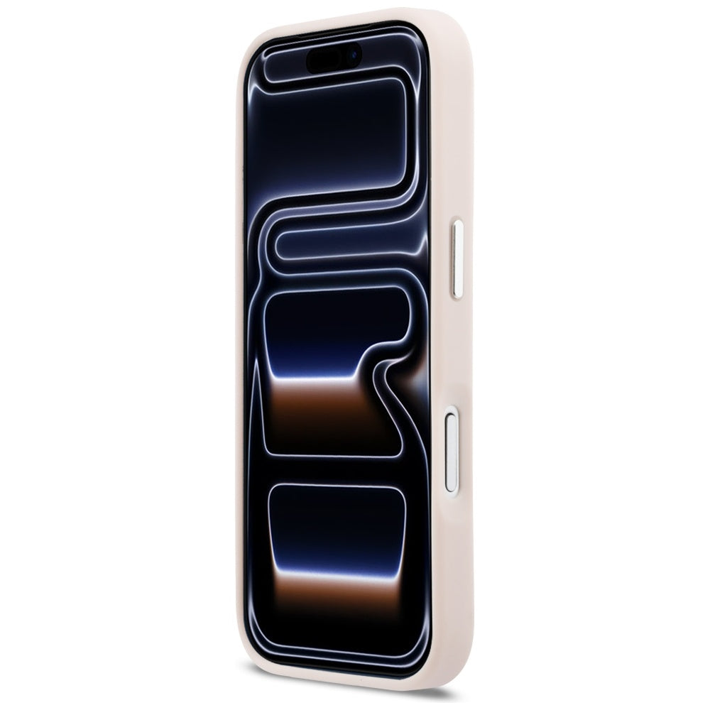 Funda para Apple iPhone 17 Pro, Karl Lagerfeld, Karl & Choupette Print with Pocket, Rosa