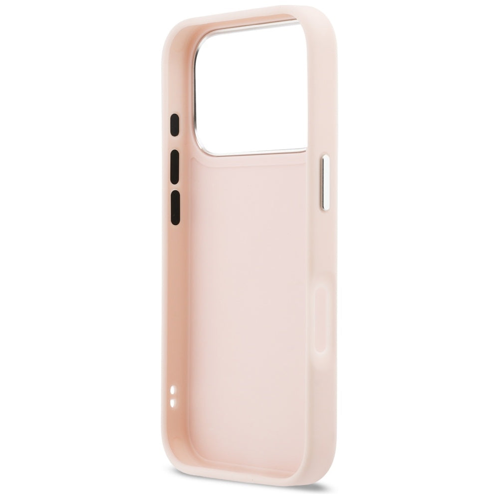 Funda para Apple iPhone 17 Pro, Karl Lagerfeld, Karl & Choupette Print with Pocket, Rosa
