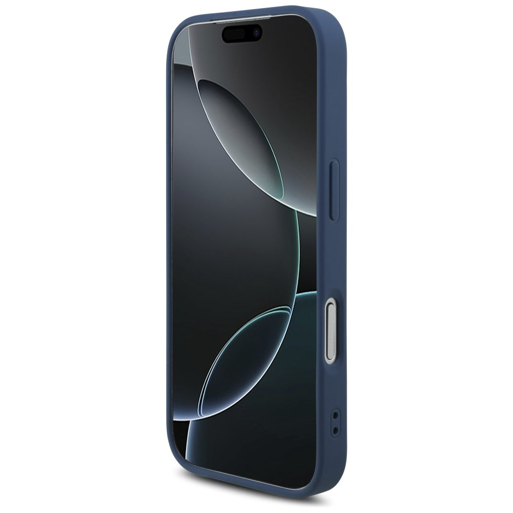 Funda para Apple iPhone 17 Pro Max, Guess, 4G Big Logo, Azul