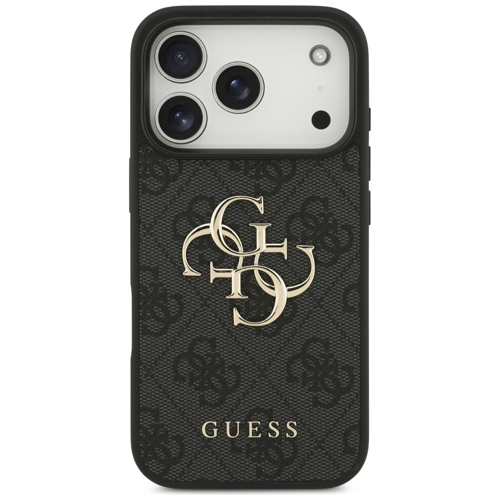 Funda para Apple iPhone 17 Pro Max, Guess, 4G Big Logo, Negra