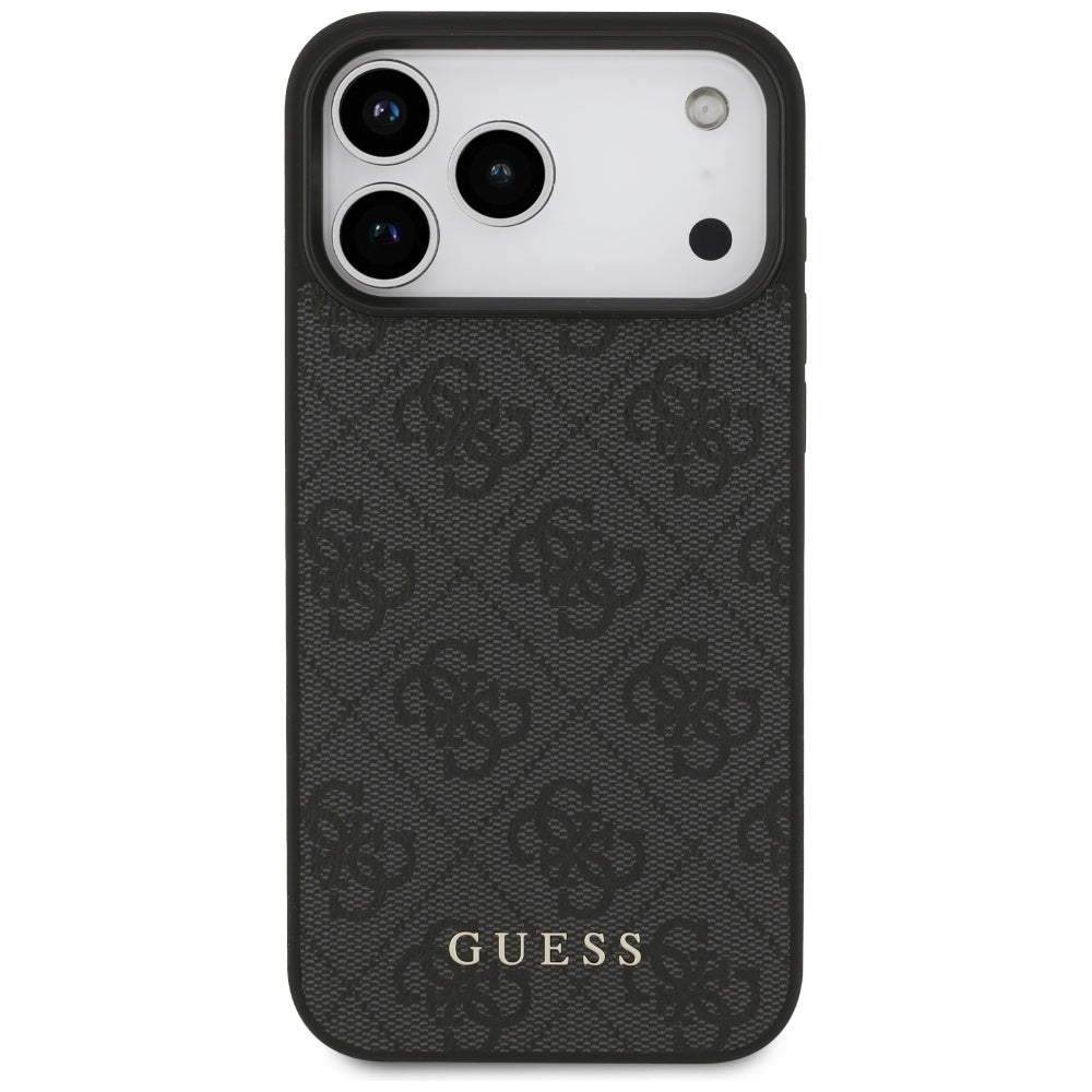 Funda para Apple iPhone 17 Pro Max, Guess, 4G Classic, Negra