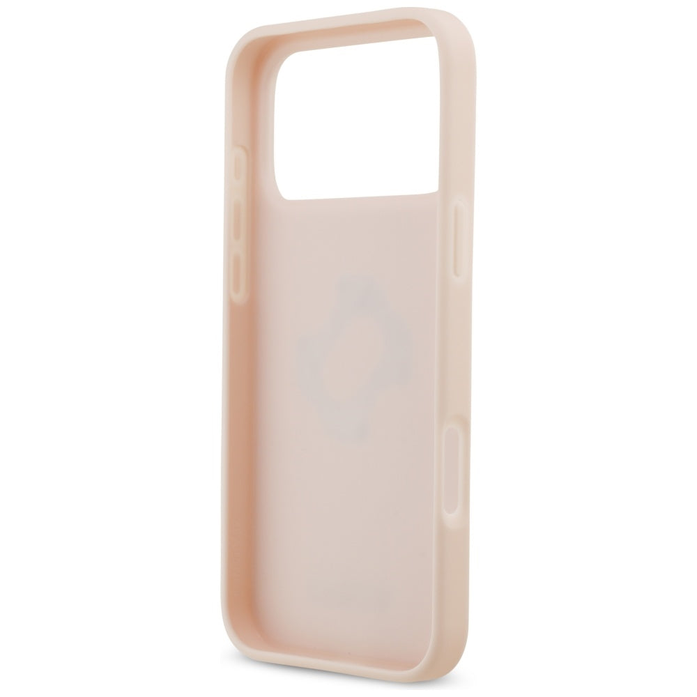 Funda para Apple iPhone 17 Pro Max, Guess, 4G Grained Big and Classic Logo, Rosa