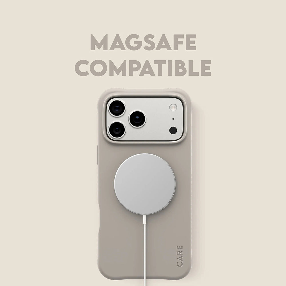 Funda para Apple iPhone 17 Pro Max, PanzerGlass, Care Fashionable, Beige