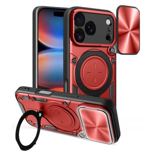 Funda para Apple iPhone 17 Pro Max, Techsuit, CamGuard Pro, Roja