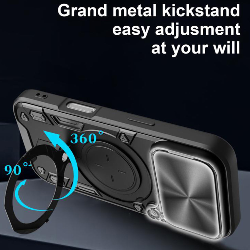 Funda para Apple iPhone 17 Pro Max, Techsuit, CamGuard Pro, Rosa Dorada