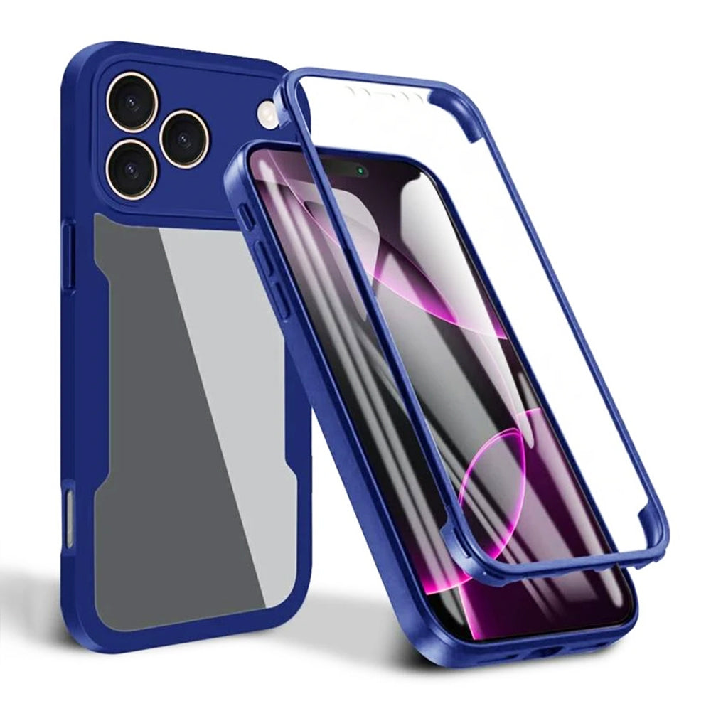 Funda para Apple iPhone 17 Pro Max, Techsuit, ColorVerse 360, Azul.