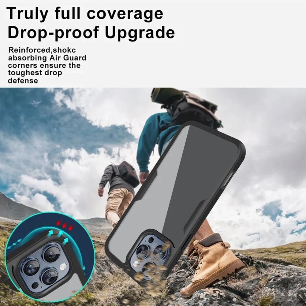 Funda para Apple iPhone 17 Pro Max, Techsuit, ColorVerse 360, Negra