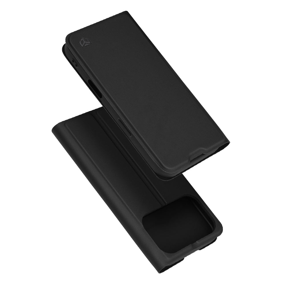 Funda para Apple iPhone 17 Pro Max, Techsuit, Magskin Book, Negra