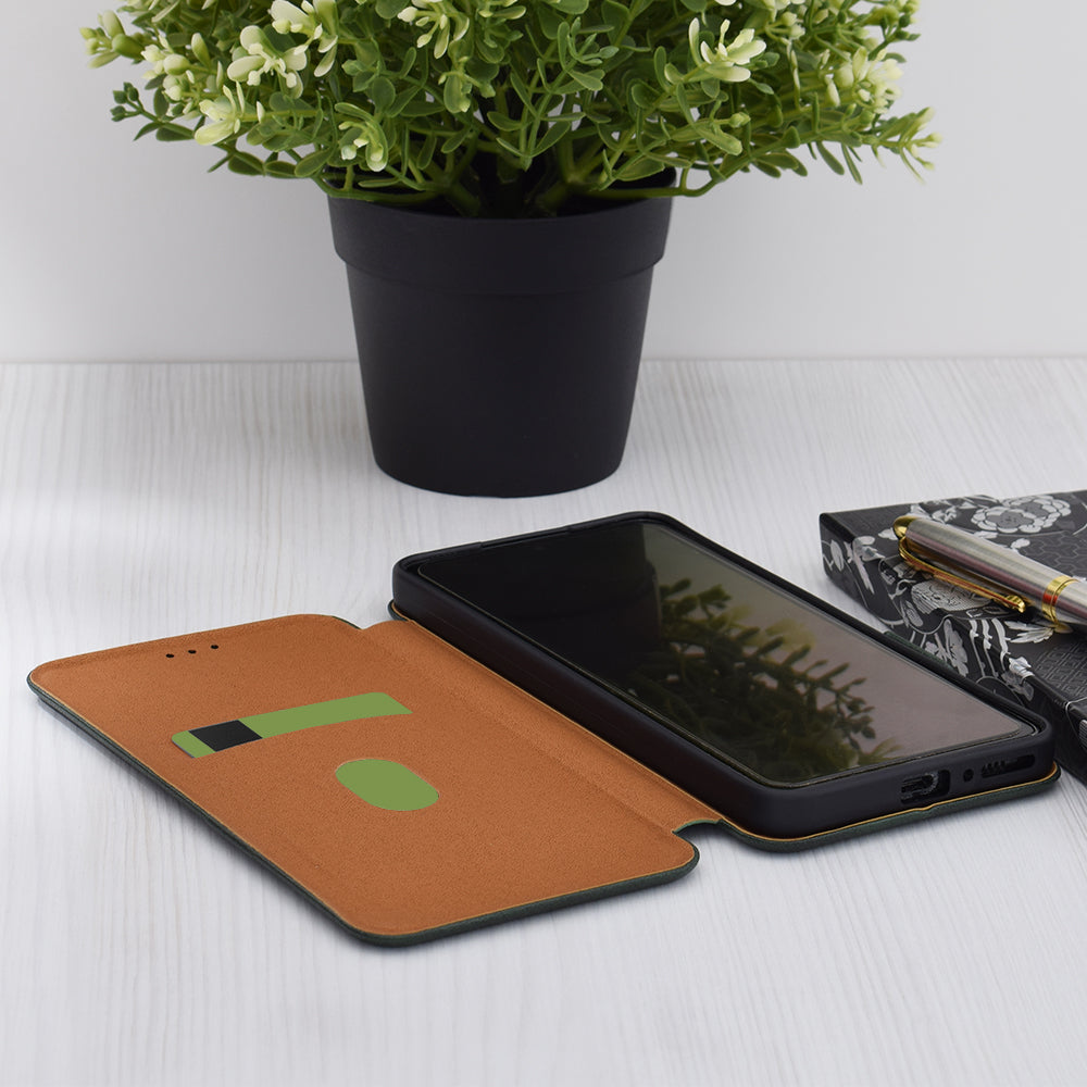 Funda para Apple iPhone 17 Pro Max, Techsuit, Safe Wallet Plus, Verde