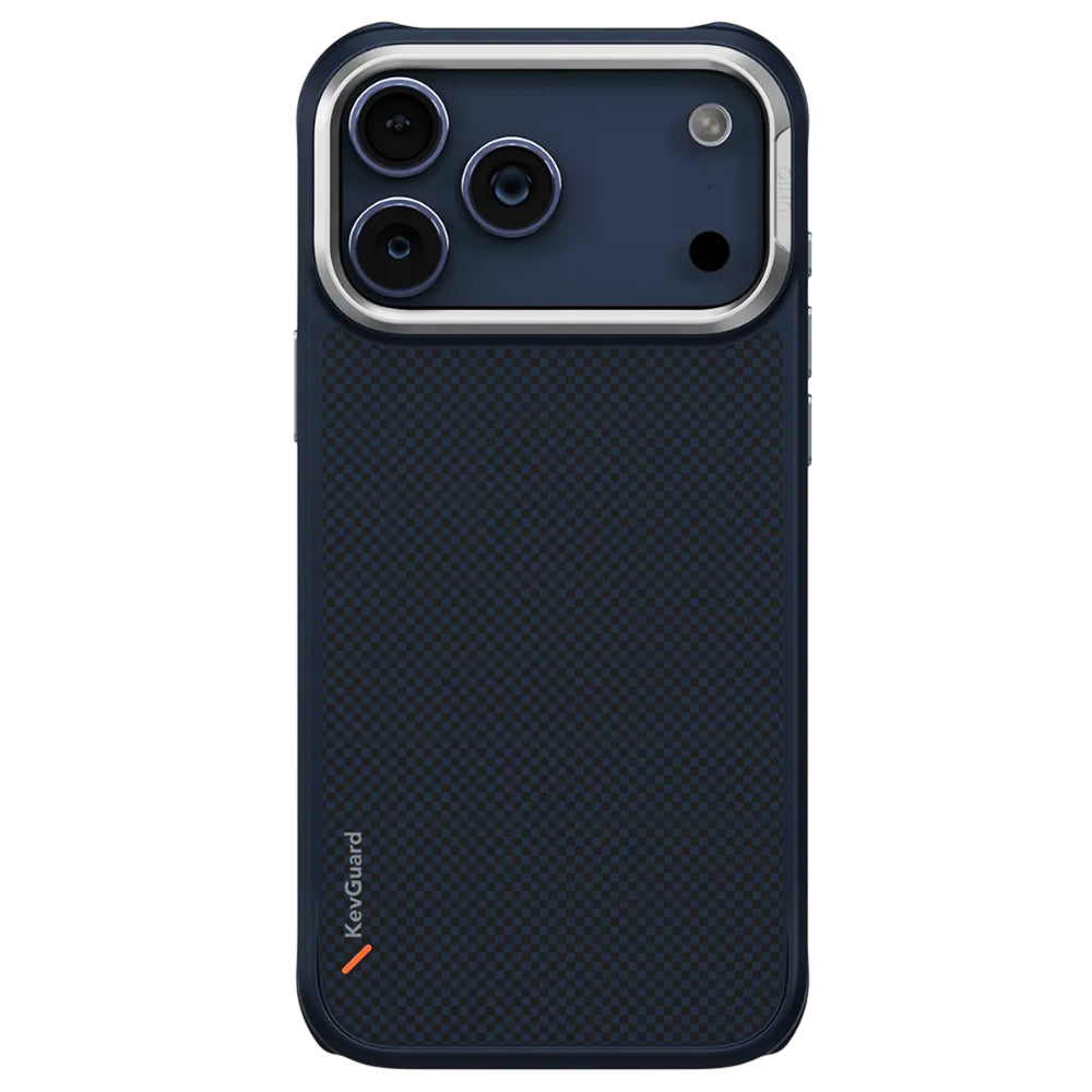 Funda MagSafe para Apple iPhone 17 Pro Max, UNIQ, Keva MagClick, Azul Marino.